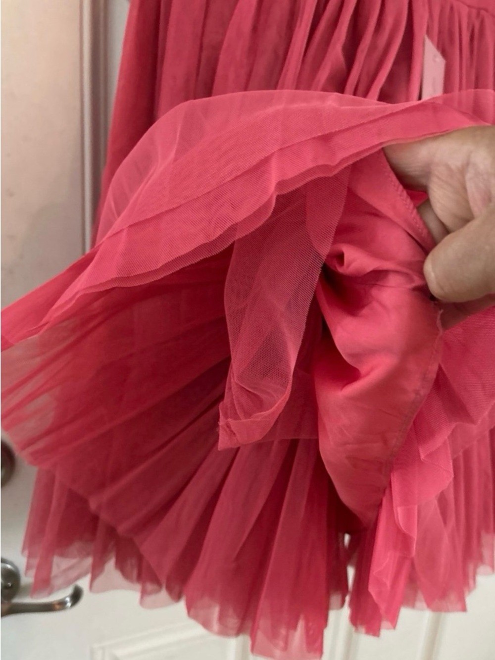 Ivy Citi co. Serine Dress, Size L, Color like Salmon or Pink, New With Tag. - Picture 2 of 12